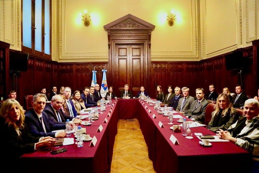 Horacio Rosatti recibió a los presidentes de las Cámaras de Apelaciones de la Justicia Federal.
CSJN