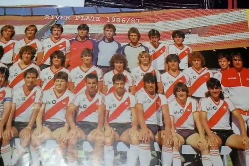 Ariel llegó a River en 1985.