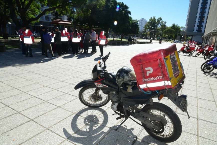 "Los temas de inseguridad continúan", aseguran los manifestantes. Foto: Guillermo Di Salvatore