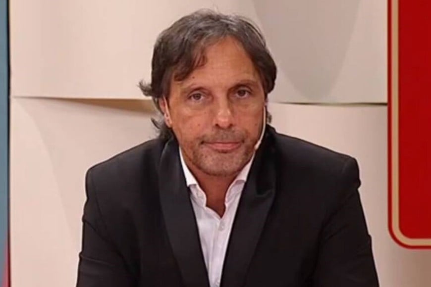 El periodista Gustavo López.