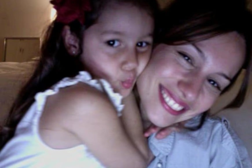 Pampita recordó a su hija Blanca.