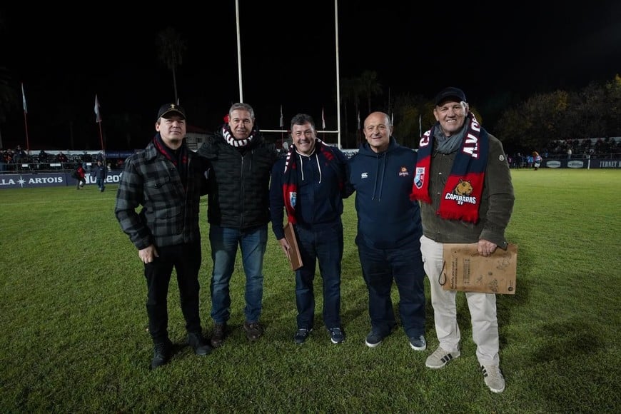 Los socios fundadores y dirigentes impulsaron el proyecto junto a las tres uniones del Litoral.