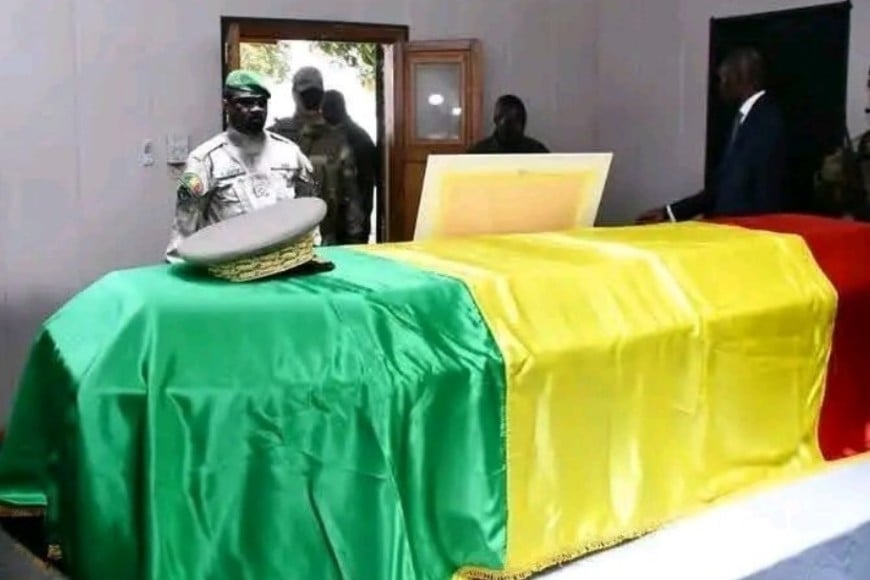 Funeral del Ministro de Defensa, Sadio Camara.