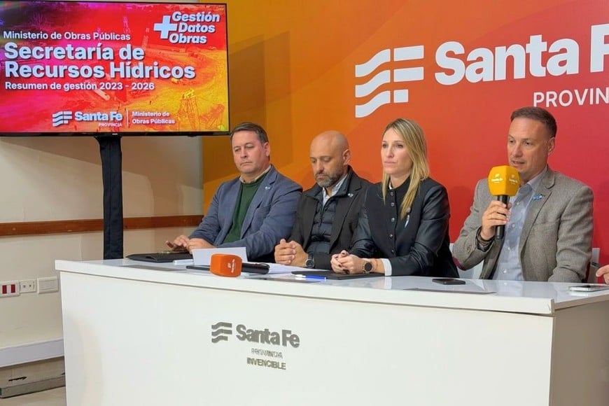 Funcionarios provinciales detallaron las obras y acciones preventivas frente al riesgo hídrico.