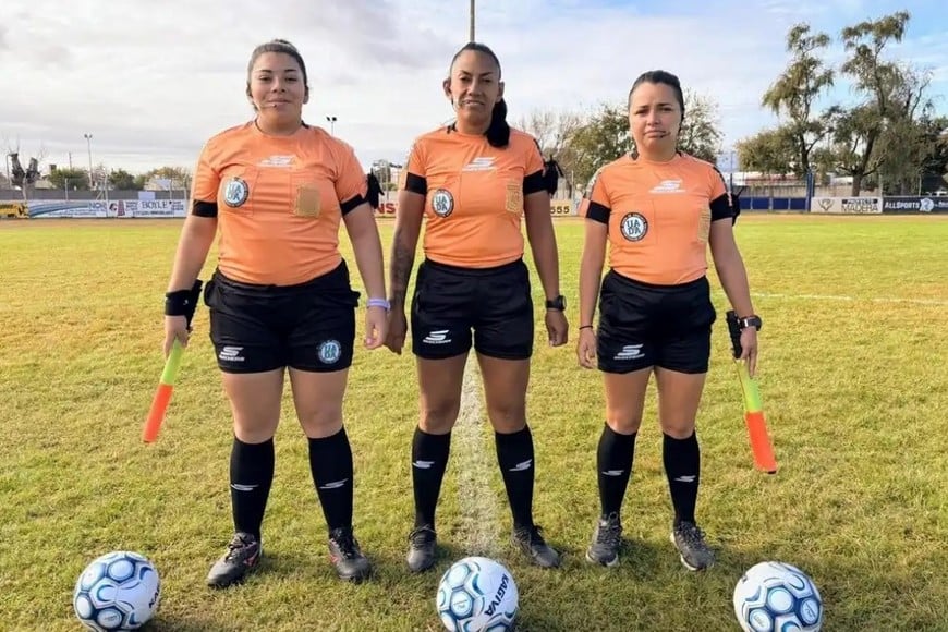 Terna arbitral: Yackelina Arriola. Asistentes: Zamila Flores y Ludmila Leguizamon.
