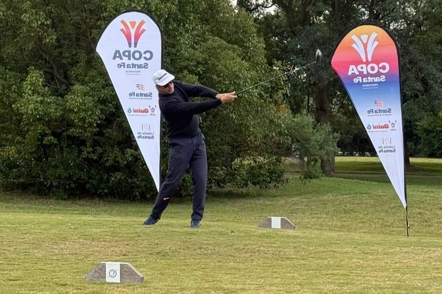 120 golfistas disputaron una nueva fecha de la Copa Santa Fe en Funes. Foto: Prensa Copa Santa Fe.