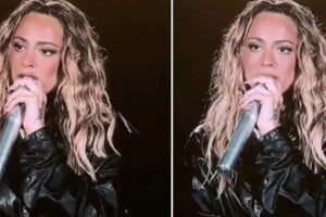 Tini convirtió su show en Salta en un mensaje de acompañamiento para las mujeres.