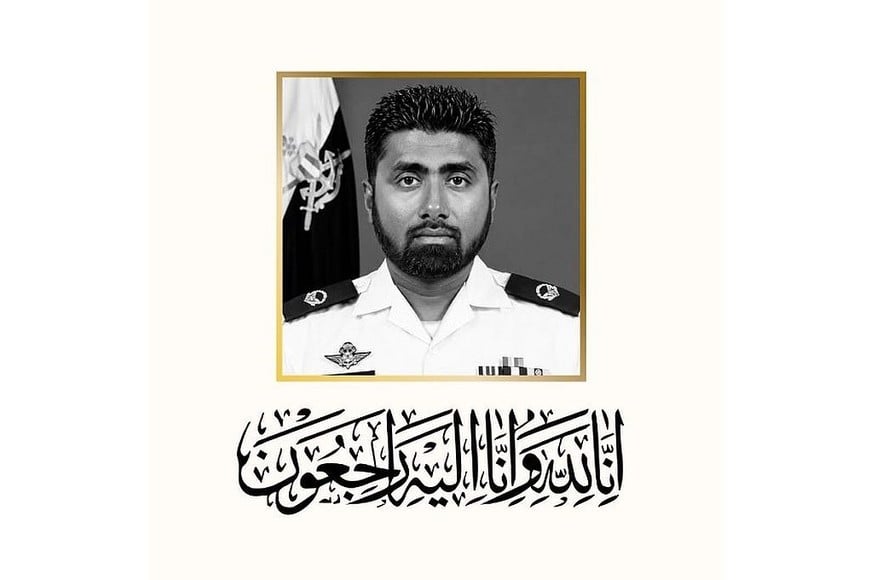 Durante el operativo, falleció el sargento mayor Mohamed Mahudhee.
