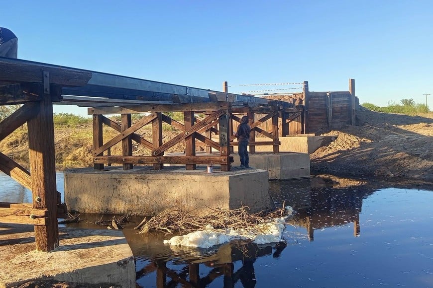 Comenzó la reparación integral del puente de la RP 10, vital para la producción y la seguridad vial