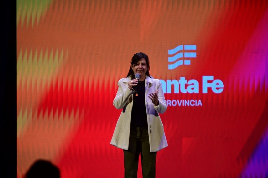 María Martín, secretaria General del Ministerio de Educación de Santa Fe. Foto: Flavio Raina