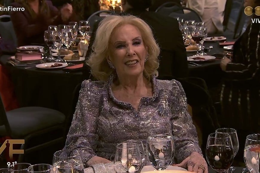 Mirtha engalanó la ceremonia.