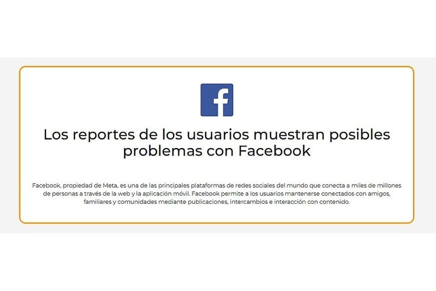 Fuente: downdetector.com.ar