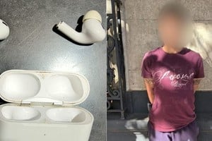 Un hombre con pedido de captura fue detenido por la ubicación de unos auriculares robados.