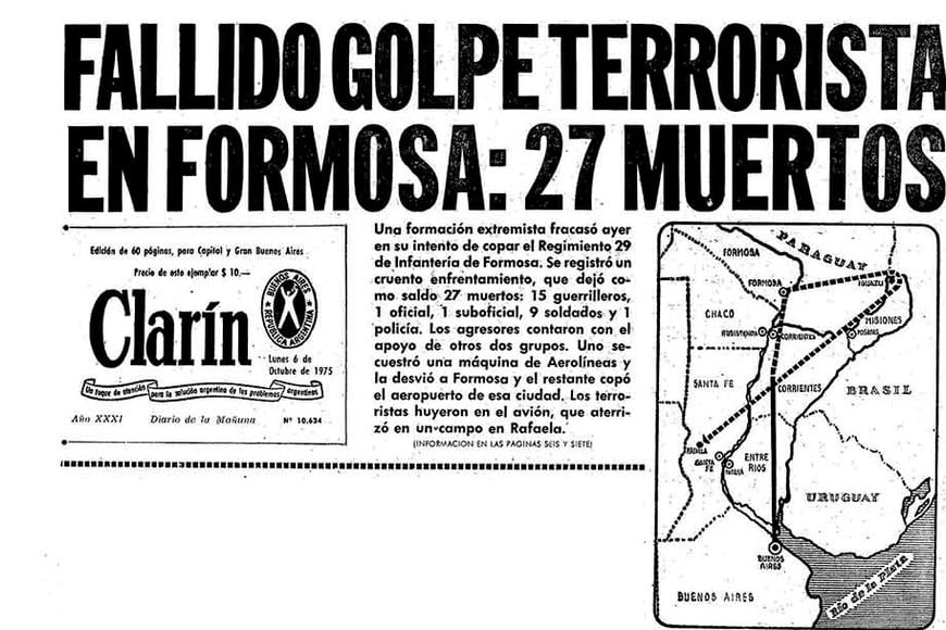 La tapa de Clarín.