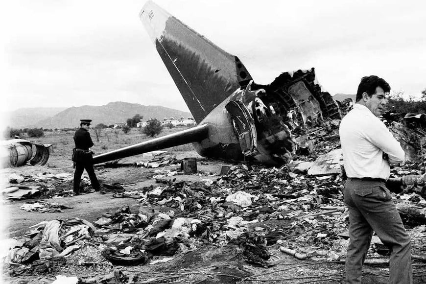 San Luis, el destino final del Boeing 737 LV-JNE. Gentileza El Diario de la República