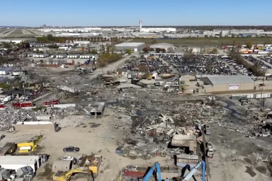 El accidente del vuelo 2976 ocurrió en Louisville, Kentucky.