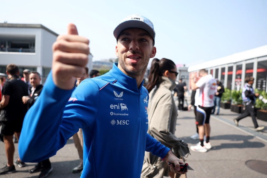 Formula One F1 - Japanese Grand Prix - Suzuka Circuit, Suzuka, Japan - March 28, 2026
Alpine's Pierre Gasly arrives ahead of practice REUTERS/Jakub Porzycki