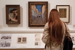 La exposición señala una red de viajes, encuentros y aprendizajes. Foto: Museo Nacional de Bellas Artes