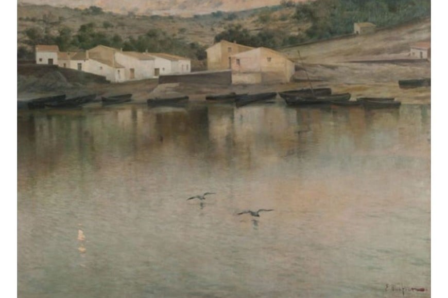 Eliseo Meifrén y Roig, "Quietud". Foto: Colección Museo Nacional de Bellas Artes