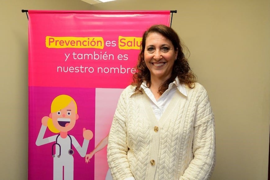 Mariela Foschia destacó el crecimiento nacional y la apuesta tecnológica de Prevención Salud. Foto: Guillermo Di Salvatore