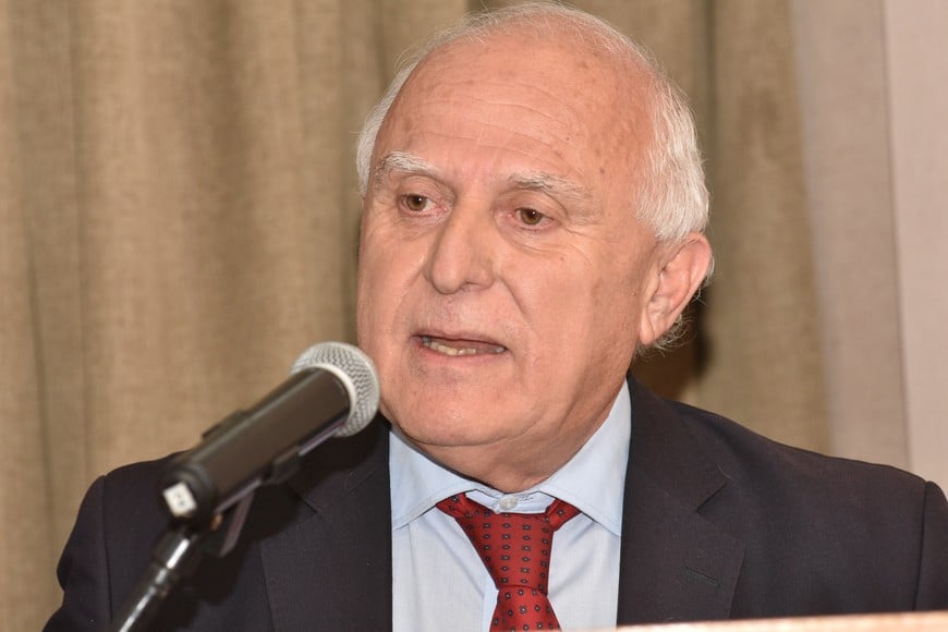 En diciembre de 2017, el Poder Ejecutivo -a cargo de Miguel Lifschitz- presentó un proyecto de ley de Educación para discutirlo con los otros que se encontraban a debate en la Cámara Baja. Foto: Manuel Fabatía