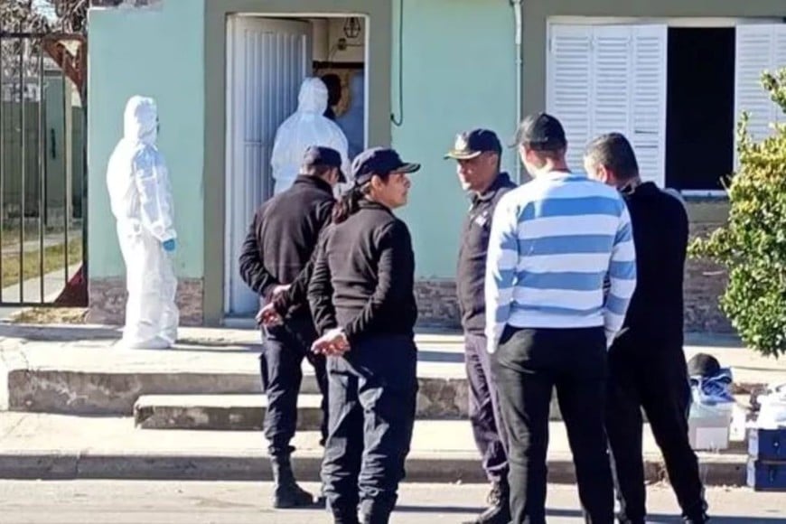 Investigan una pérdida en un calefactor.