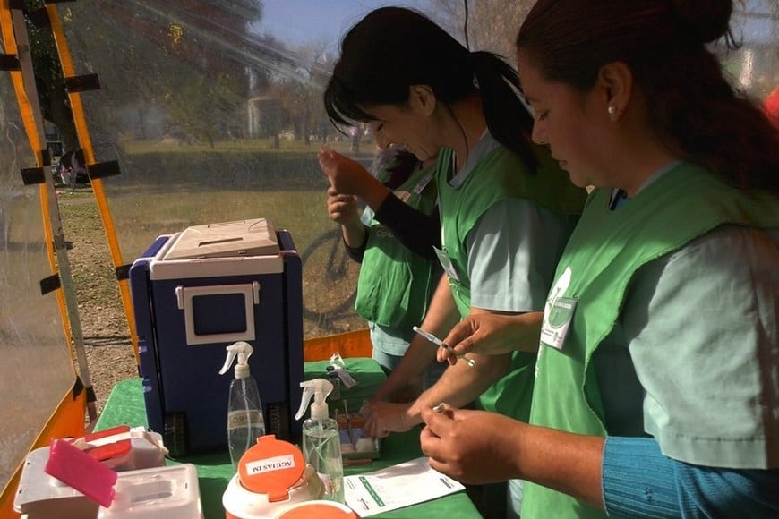 El operativo incluyó actividades de prevención y acompañamiento para niños y familias de la zona.