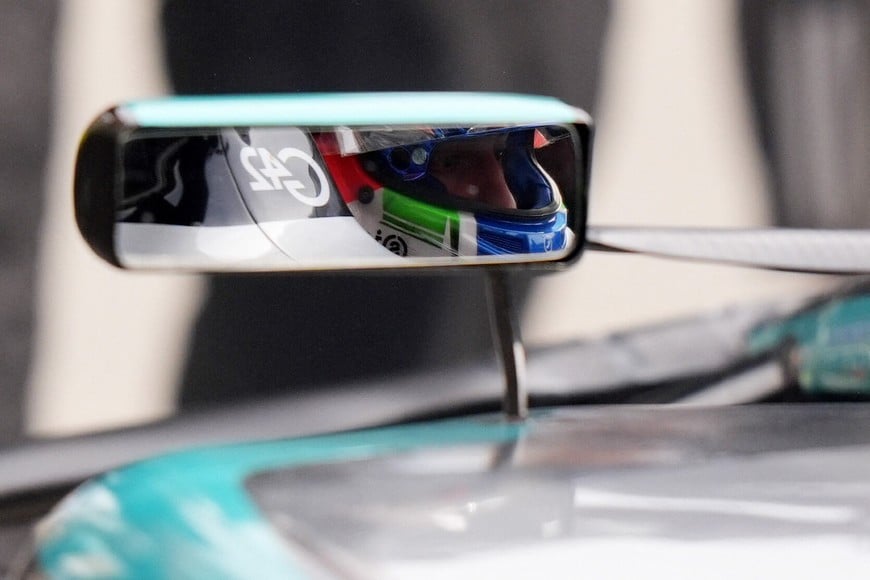 Formula One F1 - Canadian Grand Prix - Circuit Gilles Villeneuve, Montreal, Quebec, Canada - June 13, 2025
Mercedes' Andrea Kimi Antonelli during practice REUTERS/Mathieu Belanger
