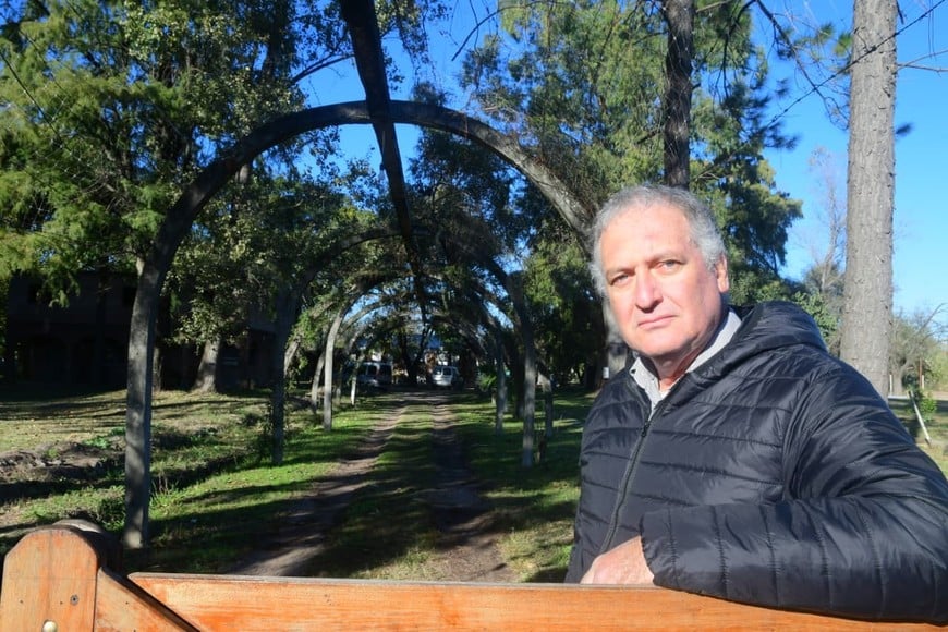 Pablo Ordano, director de la Fundación Gabriel Carrón, que está en la localidad de Recreo. Guillermo Di Salvatore.
