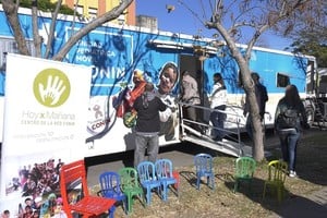 Autoridades locales y referentes de la fundación destacaron el trabajo conjunto durante la jornada.