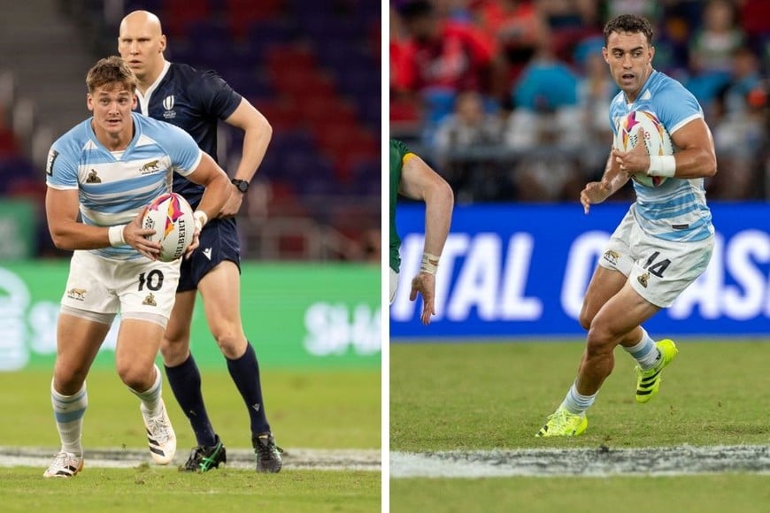 Santiago Mare y Joaquín Pellandini, dos ausencias importantes para Argentina. Foto: Prensa UAR.