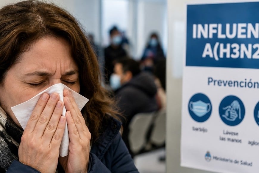 Argentina atraviesa un crecimiento sostenido de casos de influenza