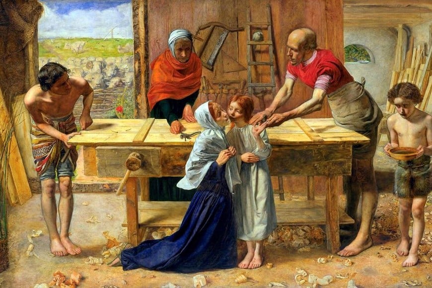 "Cristo en casa de sus padres". Foto: Tate Britain