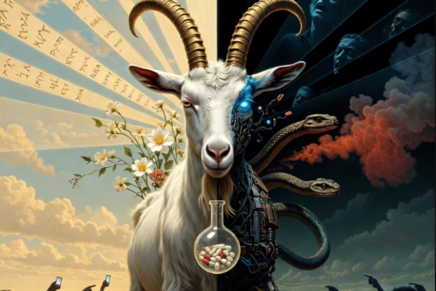 En el rito del "azazel", o "chivo expiatorio", se desplaza sobre un animal la totalidad de las culpas colectivas para expulsarlas y gestionar así la crisis comunitaria por medio de la transferencia. Azazel en la tradición judeocristiana, es el ángel caído corrompido.