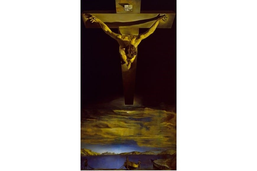"Cristo de San Juan de la Cruz" (1951). Foto: Museo Kelvingrove