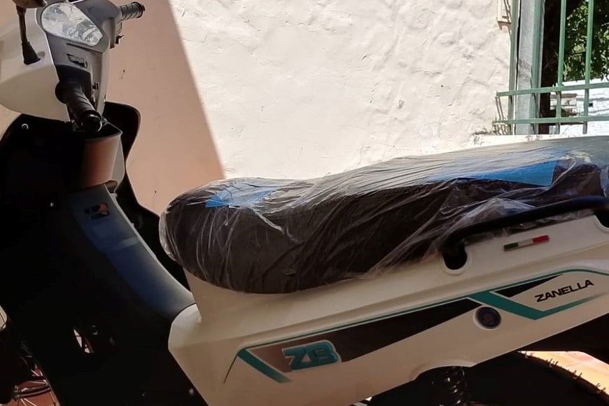 moto zanella robada hospital Iturraspe