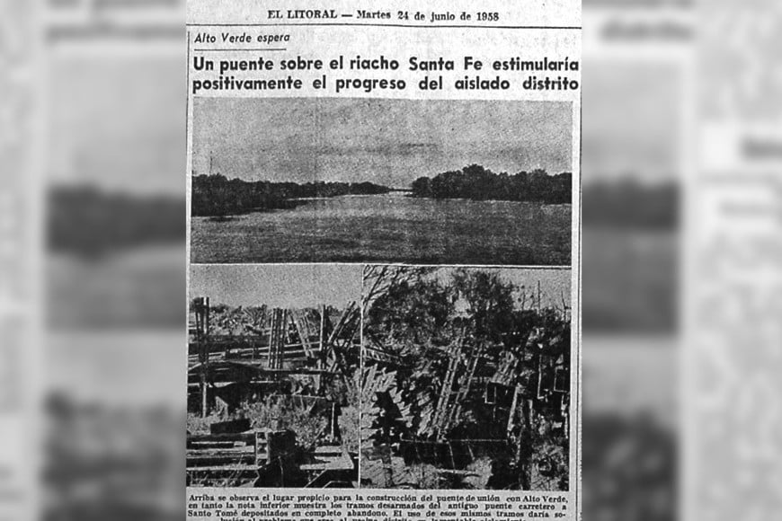 El recorte de 1958.