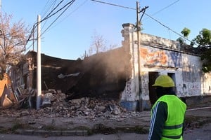 El operativo se realiza en inmediaciones de Monseñor Zaspe y Doctor Zavalla.