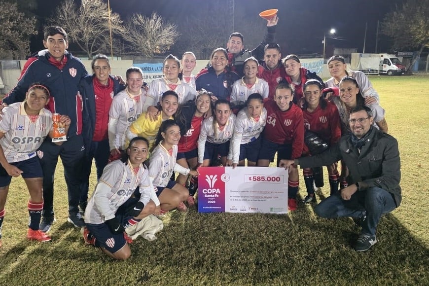Unión ganó en San Carlos y se instaló en octavos de final. Foto: Prensa Copa Santa Fe.