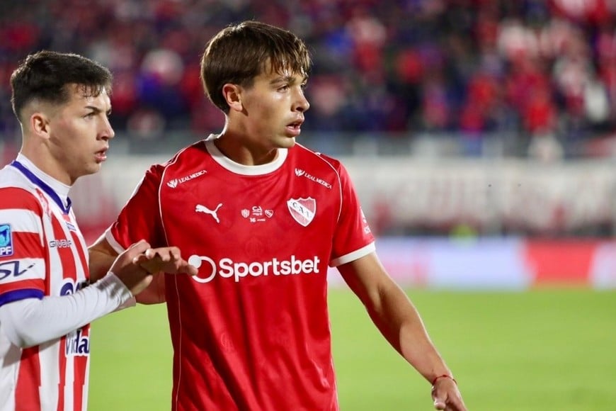 Del Blanco en lo que podría ser su último partido con Unión