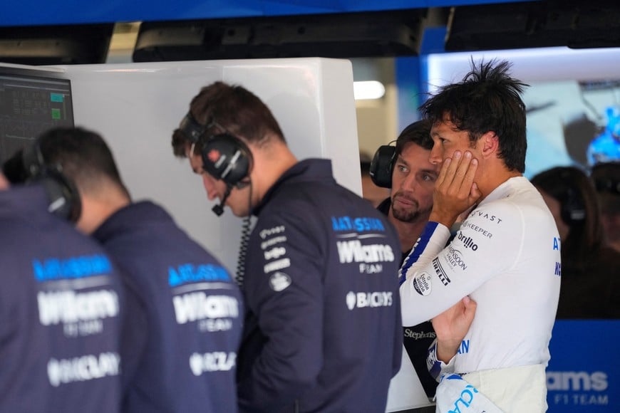 Formula One F1 - Canadian Grand Prix - Circuit Gilles Villeneuve, Montreal, Quebec, Canada - May 22, 2026
Williams' Alexander Albon during practice REUTERS/Mathieu Belanger