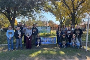 La actividad fue organizada por el Programa de Documentación, Conservación y Valoración de la Flora Nativa (Prodocova)