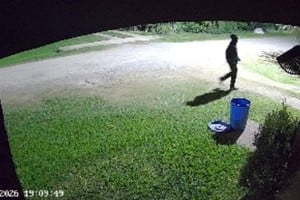 Una de las imágenes que trascendió de la noche del viernes 22 de mayo.