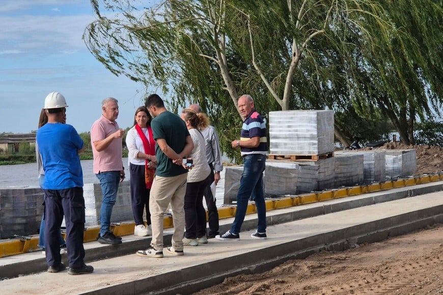 La intervención, que forma parte del Programa de Obras Urbanas (POU), presenta actualmente un avance del 20 %
