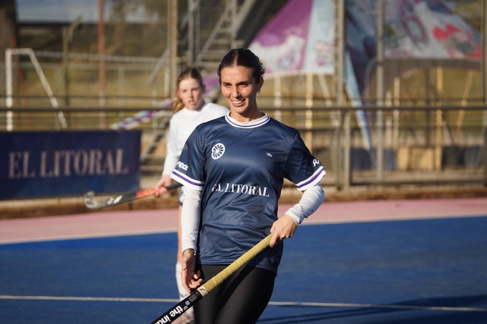 Las participantes vivieron un día de formación intensiva junto a una de las figuras del hockey argentino.