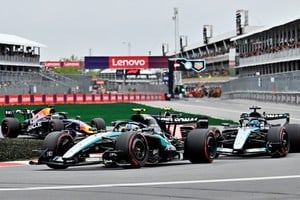 Formula One F1 - Canadian Grand Prix - Circuit Gilles Villeneuve, Montreal, Quebec, Canada - May 24, 2026
Mercedes' Andrea Kimi Antonelli and Mercedes' George Russell in action during the race REUTERS/Jennifer Gauthier