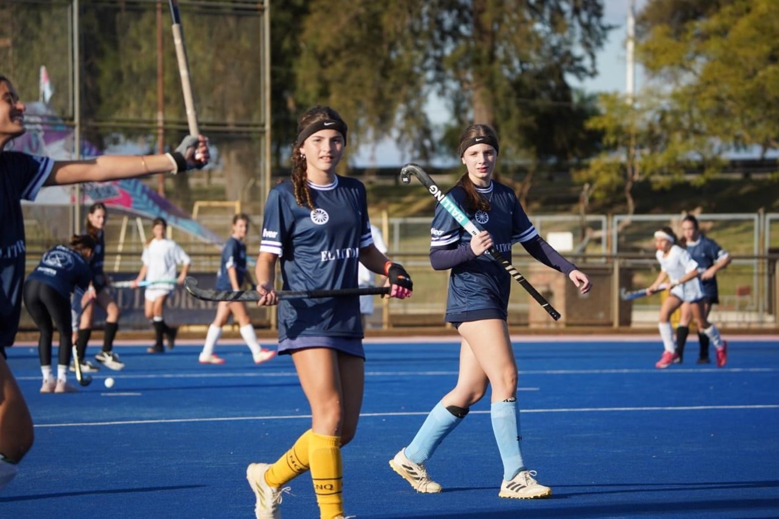 El Quillá recibió una propuesta deportiva que convocó a decenas de chicas durante toda la jornada.