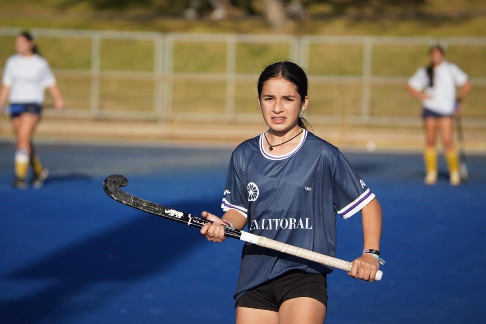 Las participantes vivieron un día de formación intensiva junto a una de las figuras del hockey argentino.