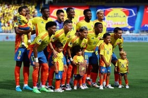 Colombia, en su séptima Copa del Mundo, confía en el equilibrio táctico de Lorenzo y la experiencia de sus jugadores para superar su mejor actuación histórica. Foto: REUTERS / Luisa Gonzalez.