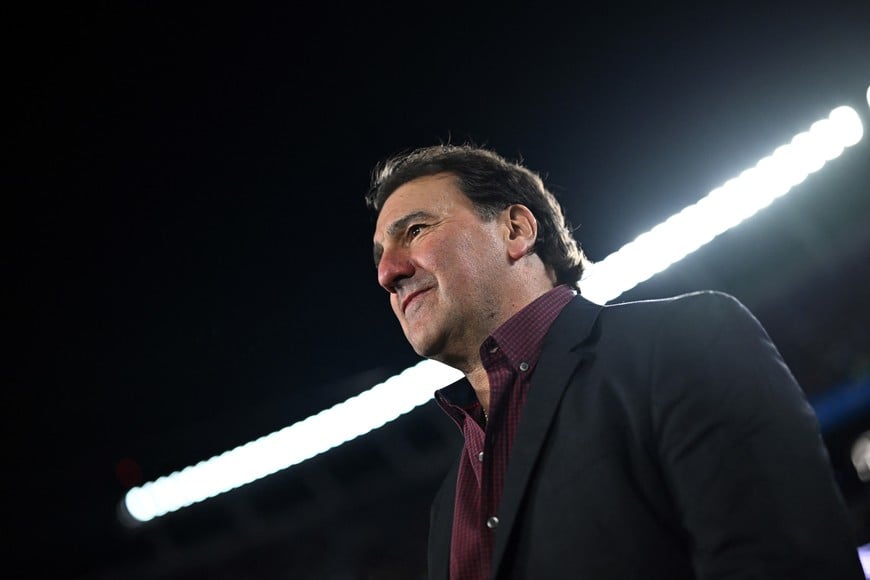 Soccer Football - World Cup - South American Qualifiers - Argentina v Colombia - Estadio Monumental, Buenos Aires, Argentina - June 10, 2025
Colombia coach Nestor Lorenzo before the match REUTERS/Rodrigo Valle